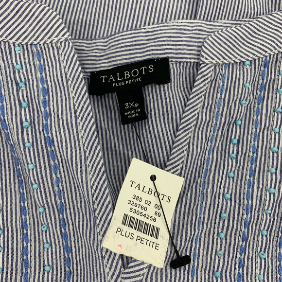 NWT TALBOTS‎ SLEEVELESS TUNIC SIZE 3XP - Picture 3 of 4